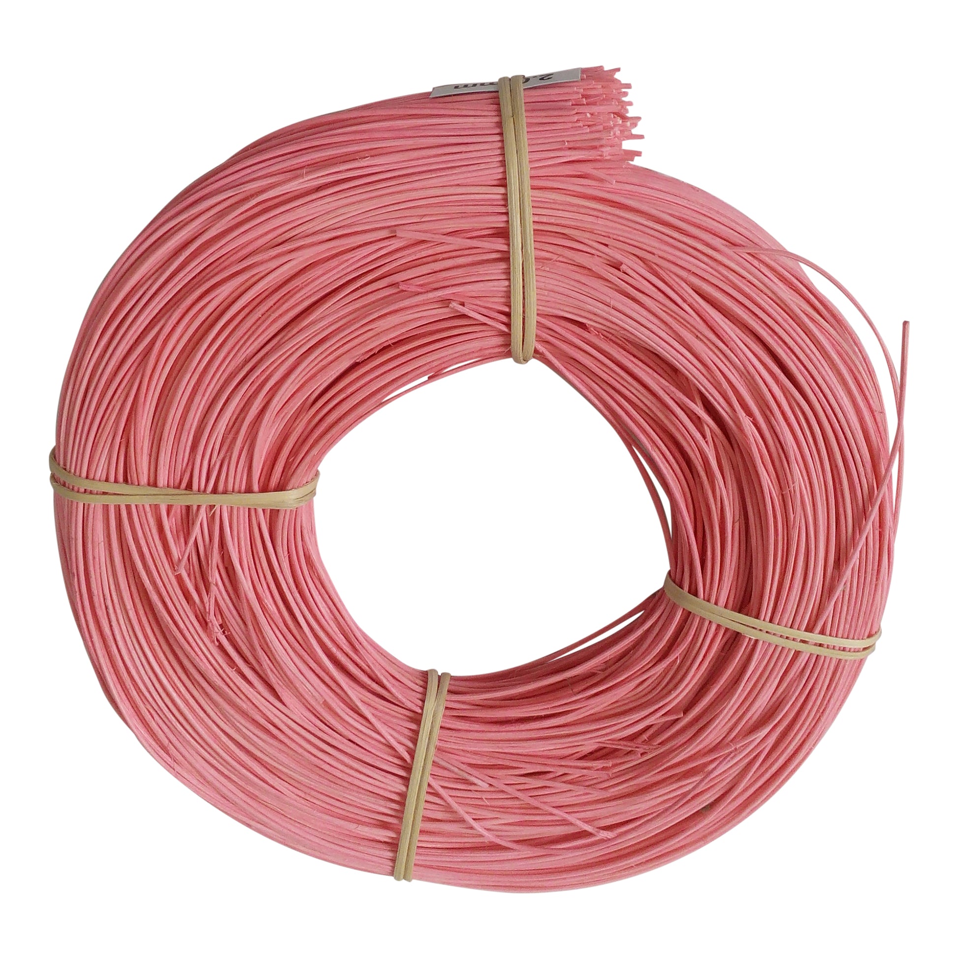 Peddigrohr Rosa 500gr. 2,2 mm