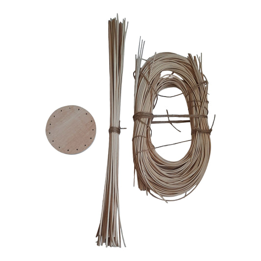 10 pieces of plaiting sets Round plaited base 10 cm in diameter