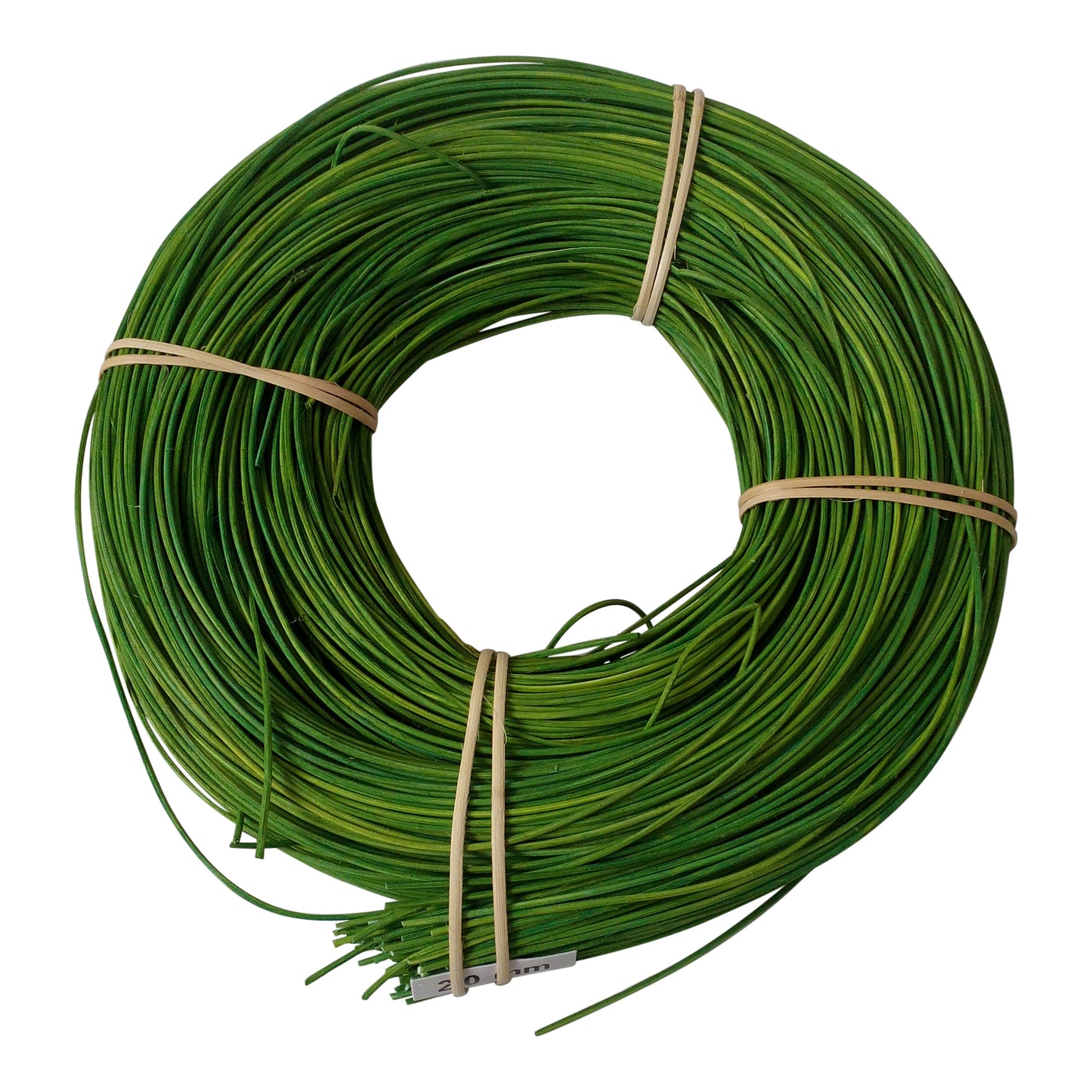 Wicker green 500gr. 3mm